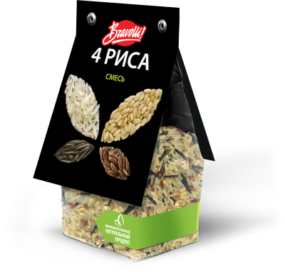 Bravolli Смесь 4 риса 350г