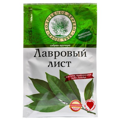 Лавровый лист (целый) 10г.Волшебное Дерево