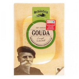 БЗМЖ Сыр Гауда 45% нарезка 125г Schonfeld