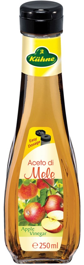 Уксус "KUHNE" яблочный 5% 250мл ст/б