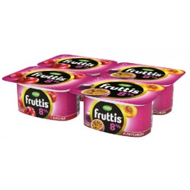 БЗМЖ Йогурт Фруттис Суперэкстра вишня/Персик маракуйя  8% 115гр.