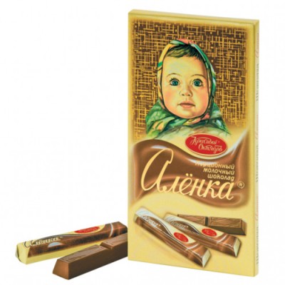 Шоколад Аленка Стик с мол.начинкой 100г