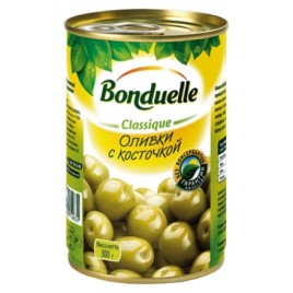 Оливки "Бондюэль" с косточкой 300гр.