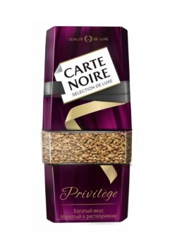 Кофе Карт Нуар Привилегия 95г ст/б
