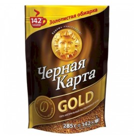 Кофе Черная карта Gold  285г м/у