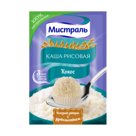 Мистраль Каша рисовая Кокос 30г