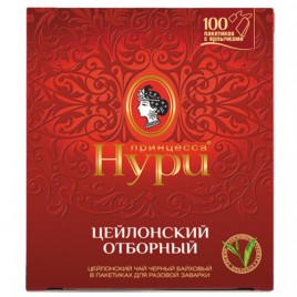 Чай Принцесса Нури черный отборный 100пак