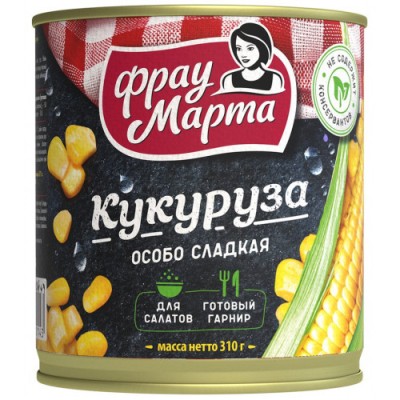 Кукуруза "Фрау Марта" ж/б 310гр.