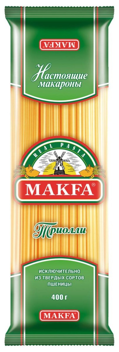 Макфа Макаронные изделия Вермишель длин. оригинальная  (Триолли) 400г
