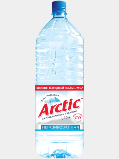 Вода Арктик не газ. 1,25л  пэт