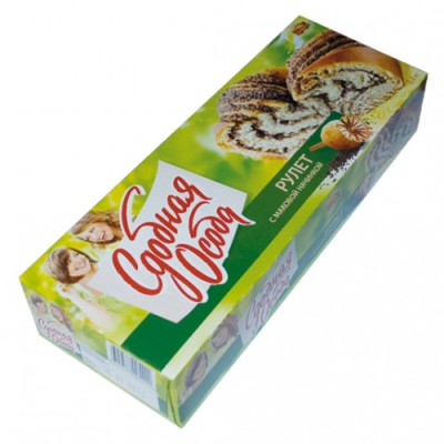 Рулет с маком Сдобная Особа 400г