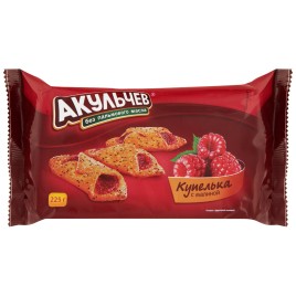 Печенье Купелька малина 225г Акульчев