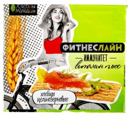 Хлебцы хрустящие Молодцы фитнес линия витамин плюс 100г