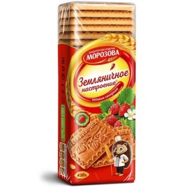 Печенье Земляничное настроение 430гр Морозова