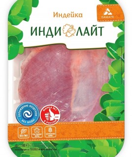 Филе бедра индейки лоток 410г Новые Фермы