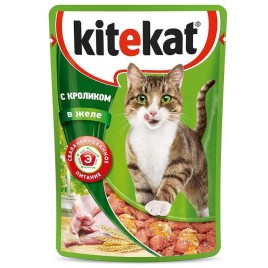 Китикет для кошек Кролик в желе 85г