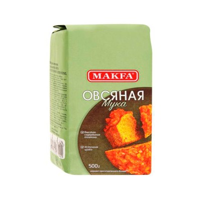 Макфа Мука овсяная 0,5кг