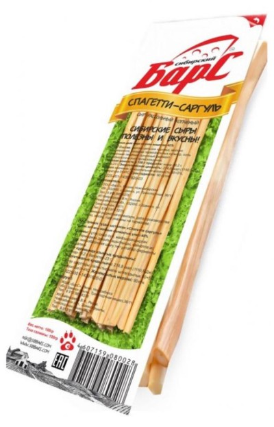 Сыр Спагетти саргуль копч. 100г /Барс/