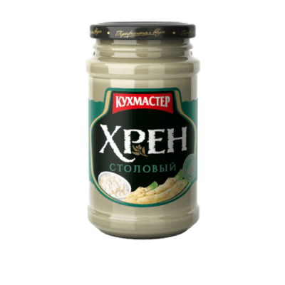 Хрен столовый 190г ст/б Кухмастер