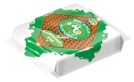 Вафли фас. Веселая телочка сметанный крем Дымка 150г