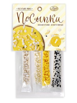 Посыпки Желтый Микс 20г Парфэ Декор
