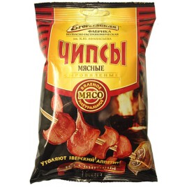 Чипсы мясные из свинины 30г. Егорьевская