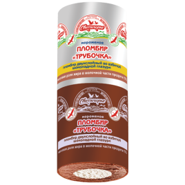 Мороженое двухслойное пломбир шок. и пломбир ванильный во взбитой глазури "Трубочка" 80г Свитлогорье