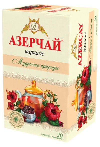 Чай каркаде "Мудрость природы" Азерчай травяная коллекция 36г