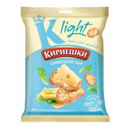 Сухарики Кириешки Light Сливочный сыр 80г