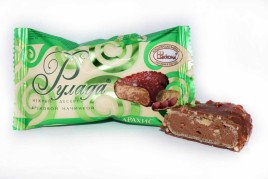 Конфеты Рулада Арахис  десерт 1кг Акконд