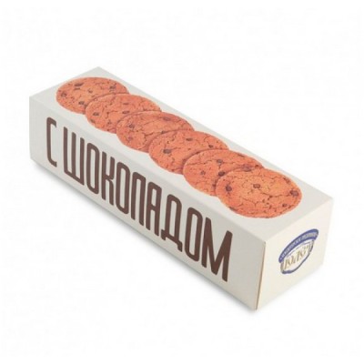 Печенье полет на слив масле с шоколадом 250гр