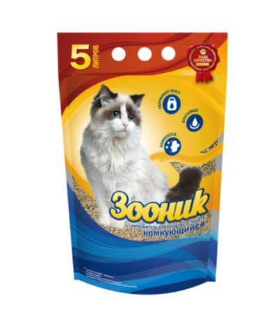 Наполнитель ЗООНИК комкующийся 5л