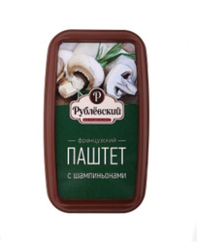Паштет Французский с шампиньонами 175г ТД Рублевский