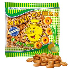 Сушка-мини ЧипПолинка с  луком  Невская  200г