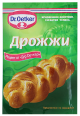 Дрожжи сухие 7г Dr.Oetker