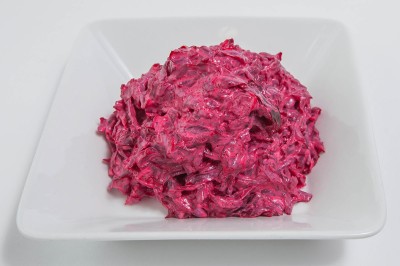 Салат "Свекольный" на майонезе с чесноком 1кг.