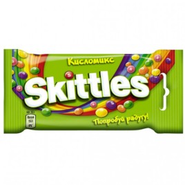 Драже Скитлс Фруктовый вкус в сахарной глазури 38г