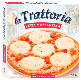 Пицца Моцарелла 335гр Latratto