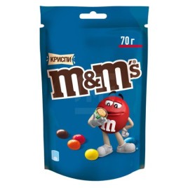 Драже M&Ms криспи шоколад 70гр.