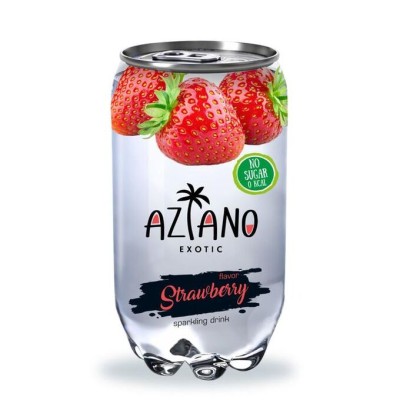 Напиток б/а Азиано Клубника 350мл