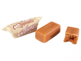 Конфеты  Александровская Коровка на сливках Люкс 1кг.