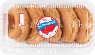 Пирожные заварные Кольца Фили-Бейкер 300гр