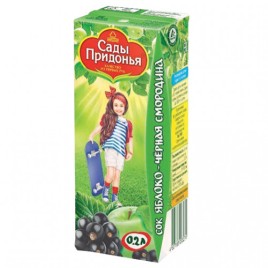 Сок Сады придонья Яблоко-Черная смород. 0,2л