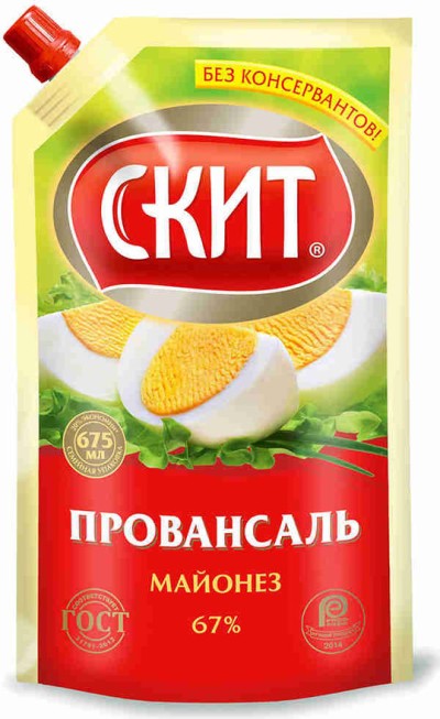 Майонез Скит 675 г с доз.