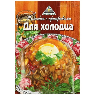 Желатин с приправами для холодца 40г Цикория