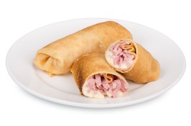 Блинчики с ветчиной и сыром 1кг.