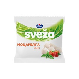 БЗМЖ Сыр мягкий Sveza Моцарелла мини 45% 250гр пакет