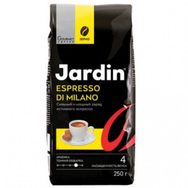 Кофе Жардин экспрессо милано 250г зерна