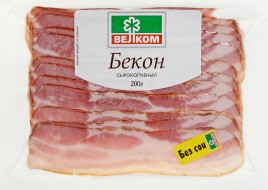 Бекон с/к в/у 200г .нар.Велком