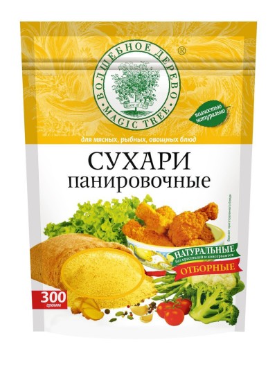 Панировочные сухари 300г.Волшебное Дерево